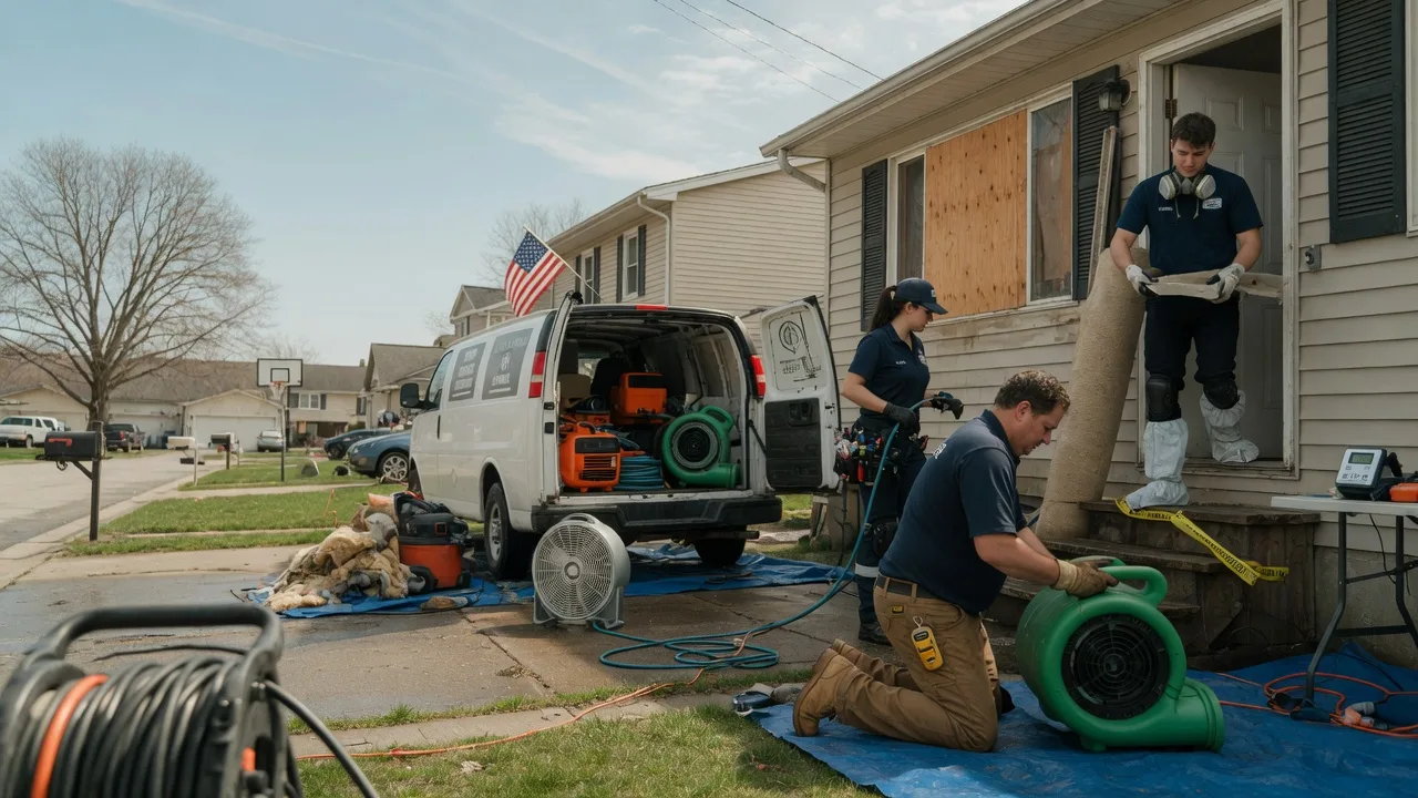 Water Damage Restoration in Dows, IA near me